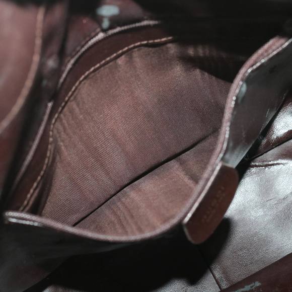 GUCCI Bamboo Hand Bag Leather 2way Brown 001.2058.1638.0 Auth yk6201B - Picture 10 of 16